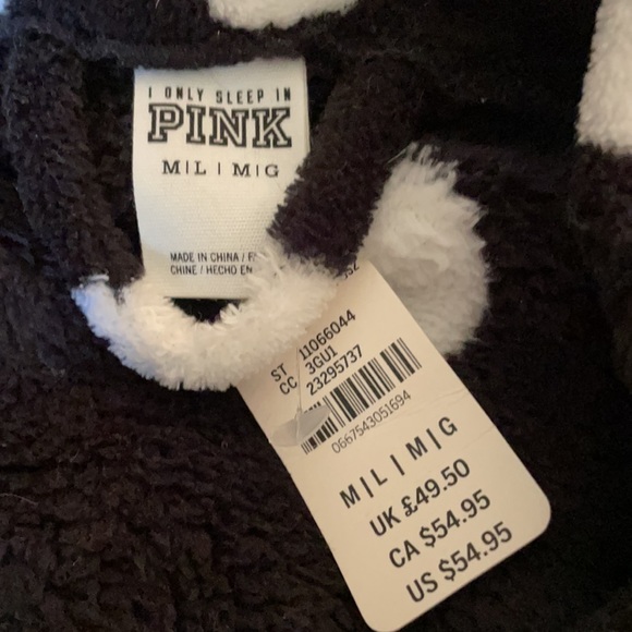 PINK bathrobe NEVER USED - Picture 3 of 3